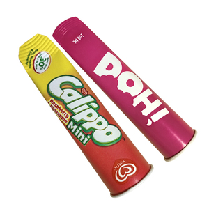 Gobelets en papier d'emballage de qualité alimentaire de tube push-up étanche à paroi unique avec logo personnalisé pour la crème glacée et <span class=keywords><strong>Calippo</strong></span> avec couvercle - Product Image 6