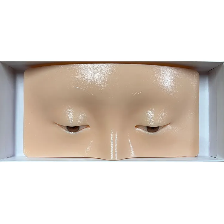 Tattoo 5D Makeup Practice Face Pad Silicone Skin Makeup Mannequin Practice Model Make Up Painting Practice Training For Beginner