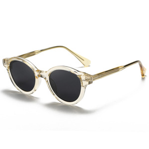 Lunettes de soleil Greyjack à monture ronde, monture en PC, lentille Tac, protection UV400, unisexe pour hommes et femmes - Product Image 2