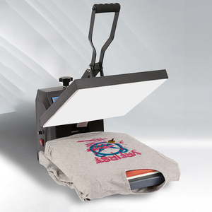 Prensa de Calor de Placa Plana de Alta Presión, Máquina Manual de Impresión por Transferencia de Calor, Máquina de Impresión de Prendas por Transferencia de Calor - Product Image 1