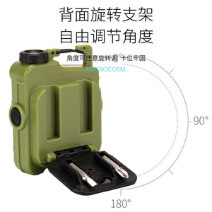 Mini Long Range C Light Outdoor High Intensity <b>Flashlight</b> AAA Battery Powered Handheld Keychain Light For Work Camping Multi - Product Image 3