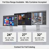 Monitor de Escritorio 4K UHD de 32 Pulgadas Directo de Fábrica, IPS 350nits 100% SRGB, Pantalla de Alta Resolución para Negocios