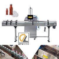 Machine de scellage par induction électromagnétique continue MTW pour bouteilles