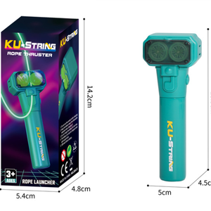 Nouveauté 2025, vente chaude : <span class=keywords><strong>Lanceur</strong></span> de <span class=keywords><strong>ficelle</strong></span> lumineux qui brille dans le noir, jouet lasso, cadeaux <span class=keywords><strong>pour</strong></span> enfants, <span class=keywords><strong>lanceur</strong></span> de corde - Product Image 1