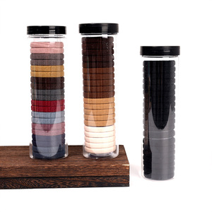 Elastici per <span class=keywords><strong>Capelli</strong></span> in Nylon Nero, Fermacoda Senza Cuciture in Cotone per <span class=keywords><strong>Uomo</strong></span> e Donna, Tessuto Elastico Senza Graffi - Product Image 6