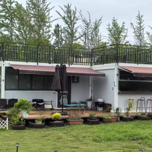 现代豪华40英尺集装箱房，用钢建造，用于办公学校公寓或酒店，用于户外或浴室 - Product Image 6