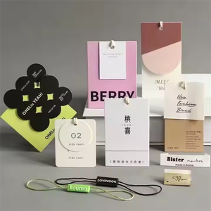 Tùy chỉnh quần áo treo thẻ với logo tùy chỉnh TAG hướng dẫn sách quần áo rửa và bảo trì tập sách - Product Image 6