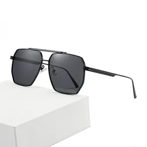 HW 3363 Ray Band Running Custom Logo Metal Aviation Frame Sun Glasses Polarized Sunglasses For Men