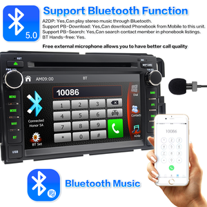 Radio para Auto Chevrolet Silverado 2007-2013, Pantalla Táctil QLED <span class=keywords><strong>Android</strong></span> de 7 Pulgadas, 4G 64G, CarPlay Inalámbrico, <span class=keywords><strong>Android</strong></span> Auto - Product Image 1