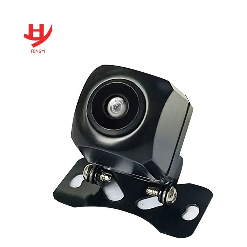 การมองเห็นได้ในเวลากลางคืน 720p Fisheye กล้องถอยหลังกรณีโลหะ Ip68 Mini ที่จอดรถช่วยด้านหลังกล้องวิชันสากล Fisheye