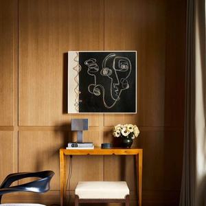 Pintura al Óleo Abstracta Original al por Mayor, Arte Texturizado Pintado a Mano, Decoración de Interiores para el Hogar, Pasillo, Arte Decorativo - Product Image 2