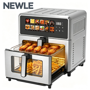 NEWLE Factory OEM ODM 10L Nouvelle Conception Friteuse à Air AF-9513DUW Contrôle Numérique Vapeur Sans Huile Antiadhésive avec Remise - Product Image 3