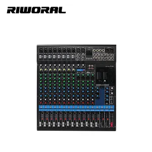 Y-16 16 Kanalen Audio Sound Power Mixer Mixing Console Met Usb Audio Mixing Console Audio Mixer