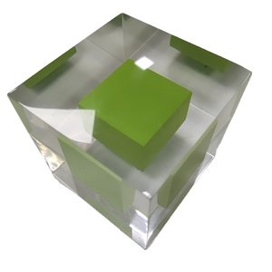 Customized K9 Crystal Crafts High Quality Engraved Blank Glass Souvenir UV Printing Techniques for Trophies