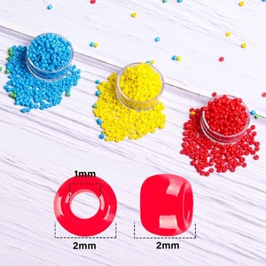 PJ005 <span class=keywords><strong>Kit</strong></span> de fabrication de <span class=keywords><strong>bijoux</strong></span> DIY avec perles de verre de 2-4 mm <span class=keywords><strong>pour</strong></span> bracelets, colliers, boucles d'oreilles et bagues, assortiment <span class=keywords><strong>pour</strong></span> adultes et filles, ensemble d'artisanat - Product Image 3