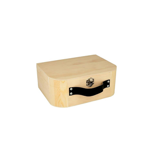 Valise en <span class=keywords><strong>Bois</strong></span> de Haute Qualité avec Poignée, Idéale pour Rangement de Voyage, Boîte Commémorative en <span class=keywords><strong>Bois</strong></span> - Product Image 2
