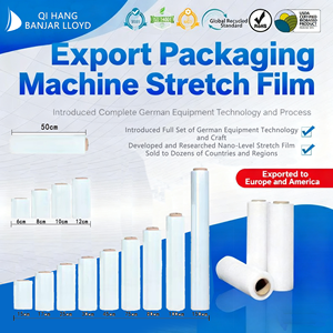 Película estirable preestirada en rollo ligero para un manejo más fácil, película estirable para empaquetar artículos pequeños y cajas - Product Image 5