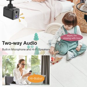 Mini caméra LS VISION Ubox à piles pour bébé, moniteur intérieur sans fil, vision nocturne, fonction de détection humaine à distance 4G - Product Image 5
