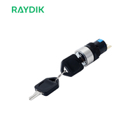 Interrupteur à 2 positions 16 mm pour volets roulants, compatible avec les systèmes de porte automatique Kone Elevator et les clés de commande de moto