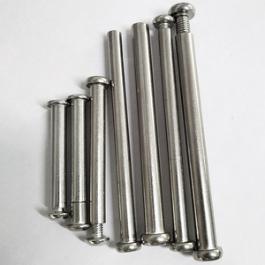 I produttori di <span class=keywords><strong>bulloni</strong></span> hanno personalizzato OEM/ODM in acciaio inossidabile a testa piatta rilegatura bullone sessuale Phillips lungo maschio femmina viti Chicago - Product Image 2