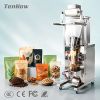 Machine d'emballage industrielle intelligente et durable pour grains de café et granola, avec commande automatique PLC et système pneumatique, et rouleau de film