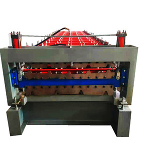 Tuile formant la machine Nouvelle vente Tôle tuile toit laminage à froid formant la machine fabricants trapez <span class=keywords><strong>saci</strong></span> kalip panneau de toit rouleau fo - Product Image 2