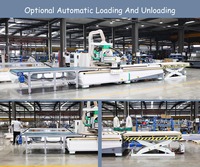 Jinan PMSK linéaire Atc CNC Router 1325 Machine de découpe de nidification du bois