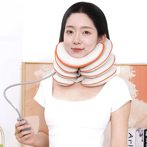 Producto de fábrica de masajeador de alivio del cuello personalizable de alta calidad-Dispositivo de tracción y corrección para aliviar el dolor - Product Image 1