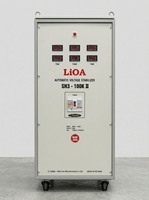 Stabilisateur de tension automatique triphasé industriel LiOA SH3 100K II 100000VA, régulateur de courant alternatif haute puissance pour la sécurité du réseau d'atelier