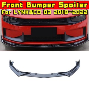For LYNK&CO 03 2018-2022 <b>Car</b> Front Bumper Lip Splitter <b>Diffuser</b> Spoiler Body Kit Bumper Protector Guard Cover Modification Part - Product Image 3