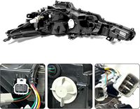 Phares de voiture gauche/droite imperméables de haute qualité, phares de voiture LED 12V pour Toyota Corolla SE XSE 2020-2022
