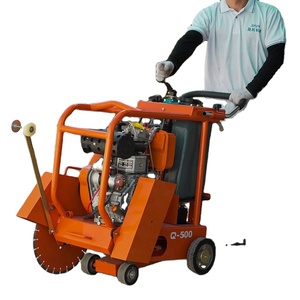Scie à béton portative à moteur diesel pour la découpe d'asphalte, machine de découpe de route à moteur essence avec une puissance de 15 CV - Product Image 1