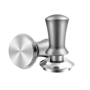 China supplier good quality plat base constant 30lbs coffee tamper machine pressing tool 51mm 53mm 58mm