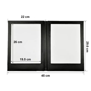 Custom Logo Nightclub Led Leather Menu Led Bar Drinking Menu <strong>Book</strong> 2 Views Illuminated Led Backlit Restaurant Menu Covers - Product Image 6
