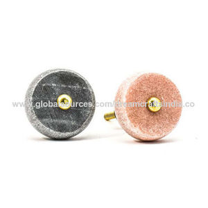 Perilla de mármol de piedra Natural de alta calidad tiradores de cajón de latón personalizados para armarios de dormitorio de cocina de alta calidad - Product Image 2