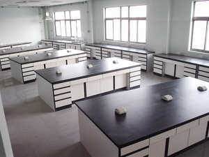 Piano di lavoro in ceramica da tavolo in acciaio da laboratorio mobili da laboratorio banco da lavoro con cappa chimica CE - Product Image 5