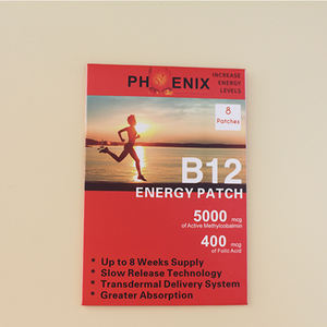 Soporte del sistema inmunológico Parche de glicinato de magnesio Sin gluten Adhesivo para la piel sin látex Vitamina Pegatinas tópicas - Product Image 3