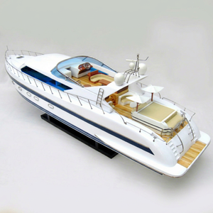 MANGUSTA 105 <b>Wooden</b> Handicraft Model Boat Ship 88L X 19W X 31H cm Ages 14+ Model SB0060P Carton Box - Product Image 1