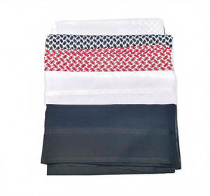 Foulard de tête arabe pour hommes, Moyen-Orient, désert/rouge, shemagh, couvre-chef musulman personnalisé - Product Image 4