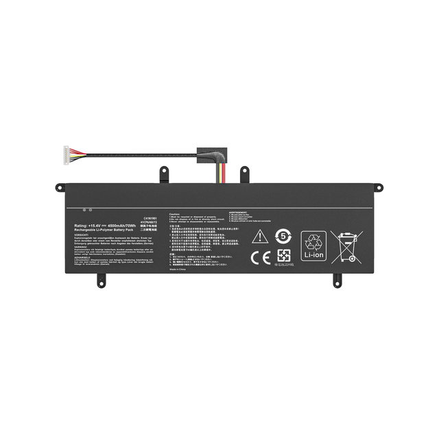 C41N1901 Laptop Battery Replacement for Asus ZenBook Duo UX481 UX481FA UX481FL UX481FLY UX481F X481FL Series Notebook 15.4V 70Wh