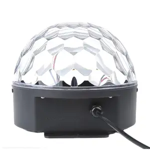Remote Bluetooth mp3 music big crystal magic ball new 9-color stage disco light KTV colorful rotating voice control