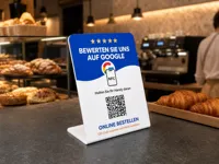 Tarjeta RFID NFC de 150*110*50mm para reseñas de Google, 13.56MHz, impermeable, programable, con chip URL Tap para Alemania