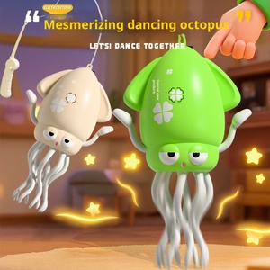 Giocattolo Elettrico Polpo Danzante in Plastica con Suoni, Luci e Musica, Induzione Omnidirezionale e Evitamento Ostacoli Magico per il Commercio Transfrontaliero - Product Image 3