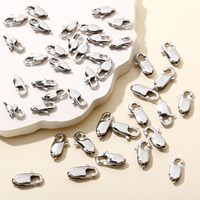 Lot de 15 fermoirs mousquetons en acier inoxydable 316 de 16 mm pour la fabrication de bijoux |   Fabriqué en Chine pour la création de colliers et bracelets DIY