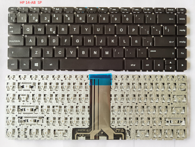 Good Quality Keyboard for HP Pavilion 14-ab 14-ab000 14-ab100 No Frame