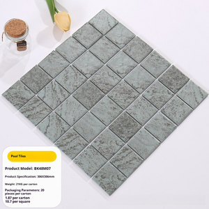 Decorazione per la Casa, <span class=keywords><strong>Mosaico</strong></span> in Ceramica Spesso 6mm, Design Classico per Esterni |   Impermeabile e Facile <span class=keywords><strong>da</strong></span> Installare |   Accessori per Bagno di Grado Commerciale MOQ per Hotel - Product Image 5