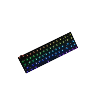Toppast定制布局设计qmk通过RGB 40 50 60 65 75 tkl机械键盘印刷电路板