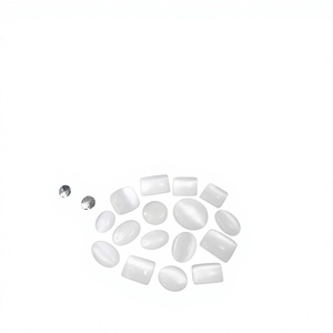 Cabochons en Sélénite et Améthyste Naturelle de Haute Qualité, Pierres Précieuses Polies en Vrac pour la Fabrication de Bijoux, Prix d'Usine, Vente en Gros FAIJAN - Product Image 1