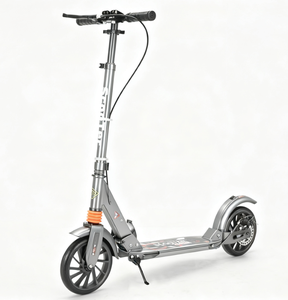 สกู๊ตเตอร์ไฟฟ้าสองล้อขนาด 8 นิ้ว พับเก็บได้รวดเร็ว สำหรับเด็ก ดีไซน์ใหม่ทันสมัย พร้อมล้อ PU สไตล์เล็กๆ แบบกระดานโต้คลื่น - Product Image 5