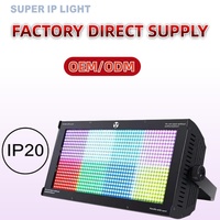 Iluminación Estroboscópica LED RGBW de 300W y 8 Zonas, DMX512 RDM, Cuerpo de Aluminio, para Escenarios y Fiestas